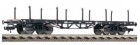 5726 Fleischmann Four-axled stake car type SSkw